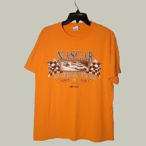 Nascar All American Classic Mens T-shirt Size Large Short Sleeve Orange